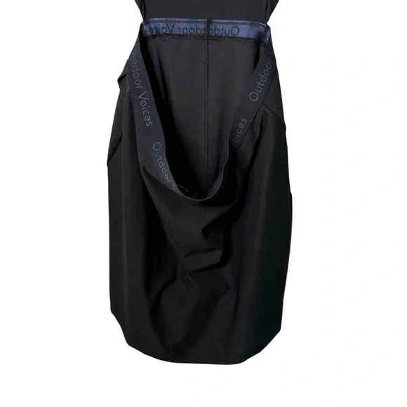 Outdoor Voice Court Cutout Tennis Dress Black Size Large - Picture 4 of 11